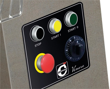 Miesiarka spiralna do ciast ciężkich Cuppone Venere | VNR/10KR | 16 l | dwie prędkości | 400V | 0,75 kW