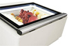 Witryna do lodów | ekspozycyjna | 3 kuwety 360x165x120 mm | led | biała | RQ9205