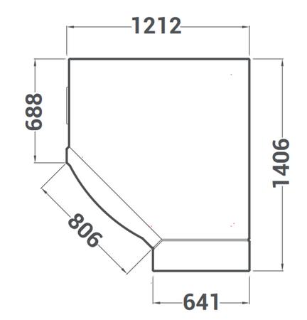 Piec do pizzy Cuppone Caravaggio | CR535/1 TS | elektryczny | panel dotykowy | 5x36 cm | 9,7 kW | 1212x1406x430 mm