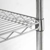 Chrome rack, 4 shelves, folding, 1220x610x1800 mm STALGAST 681122