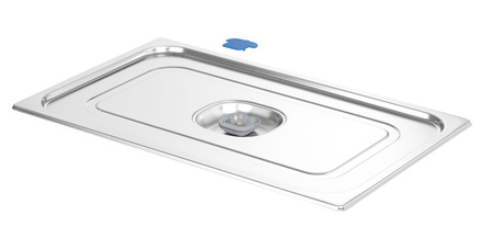 Pokrywka do pojemników GN z kolorowymi klipsami GN 1/1 - 530x325 HENDI 805206