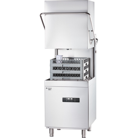 Zmywarko-wyparzarka kapturowa Digital, dozownik płynu myjącego, 10.8 kW, 400 V Stalgast 803035