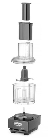 Urządzenie wielofunkcyjne z systemem LiquiLock®, Waring, 3,3 L, czarny HENDI WFP14SCE