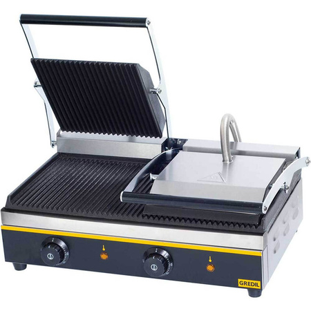 Kontakt grill podwójny, Gredil, P 3.6 kW, U 230 V STALGAST 742020
