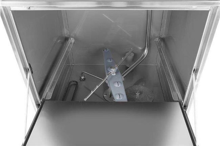 Zmywarka do naczyń 50x50, manualna 400V, z dozownikiem detergen HENDI 233030