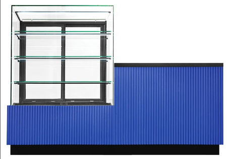 Lada kasowa | boks sprzedażowy  | Dolce Visione Cassa 1600 | 1600x683x930 mm