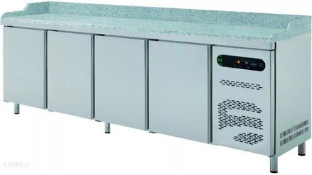 Stół chłodniczy do pizzy 800 mm euronorm (400x600) ESSENZIAL LINE ETP-8-250-40