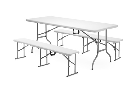 Ławka cateringowa składana 1830x300x430 mm HENDI 811191