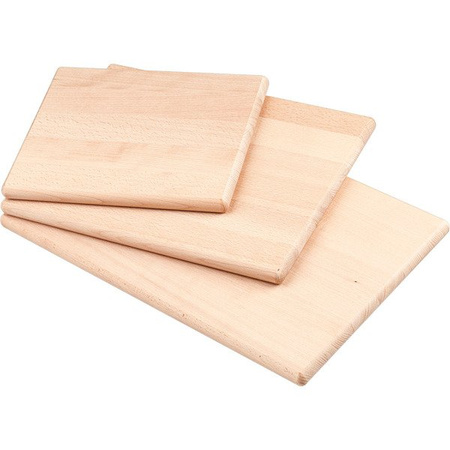 Wooden board, smooth, 500x300 mm 342500 STALGAST