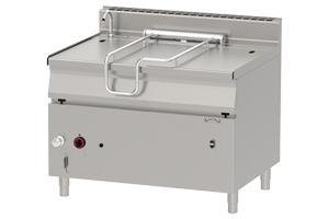 Gasbratpfanne mit automatischer Neigung. | Rotfuchs BRM 90/120 G/N