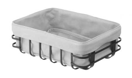 Kosz do pieczywa z workiem prostokątny 250x180x85 mm HENDI 427132