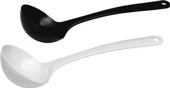 Melamine ladle black - length 235 mm HENDI 563557