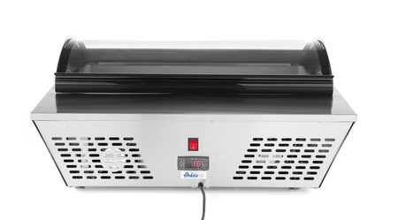 Witryna chłodnicza, nastawna, sałatkowa, 67 litrów