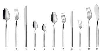 Sztućce "SOUL" łyżeczka do espresso - zestaw 12 szt. HENDI 766095