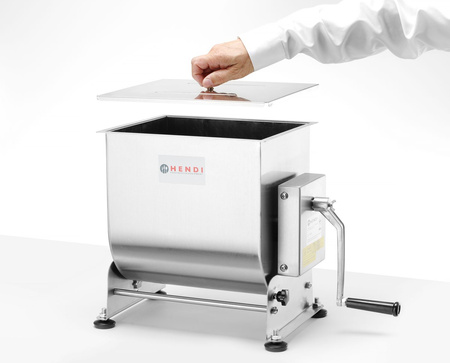 Mieszarka ręczna do farszu z dzieżą przechylną, poj. 11 kg = 20 l. HENDI 282281
