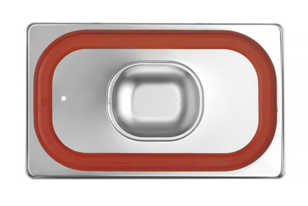 Pokrywka do pojemników GN Profi Line 1/4 z uszczelką silikonową HENDI 802649