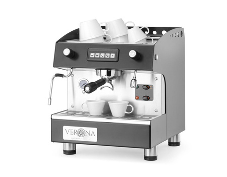 Ekspres do kawy ROMEO PRO, 1-grupowy, automatyczny, z pompą ro HENDI 207659