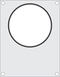 Matryca do zgrzewarki Hendi  na duży pojemnik do zupy fi 165 mm HENDI 805619