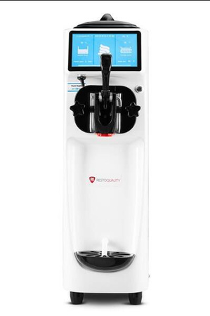 Maszyna do lodów włoskich | automat do lodów soft | 1 smak | pompa napowietrzająca | nocne chłodzenie | duży wyświetlacz | nastawna | 6l | RESTO QUALITY RQ16ERLW