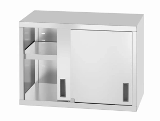 Wall cabinet with sliding doors, dimensions. 800x400x600 mm HENDI 814178