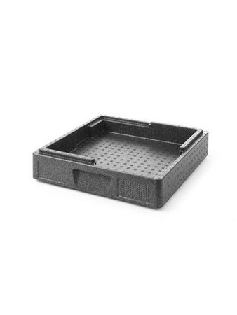 Insulated container - catering - flip 410x410x(H)100 mm HENDI 707067