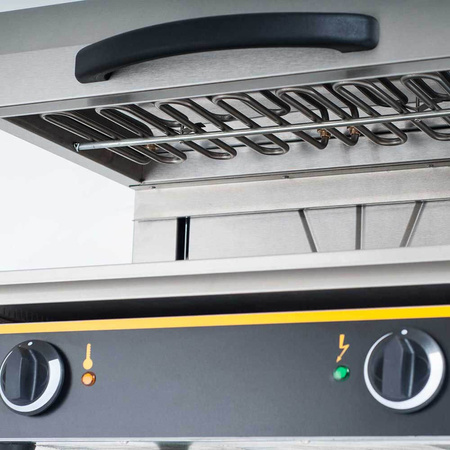 Salamander z ruchomą głowicą, Gredil, W 600 mm, P 4 kW, U 400 V STALGAST 744000