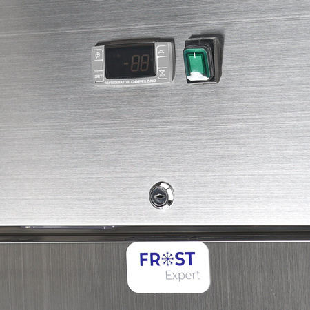 Szafa mroźnicza ze stali nierdzewnej na nóżkach, Frost, GN 2/1, V 460 l STALGAST 835627