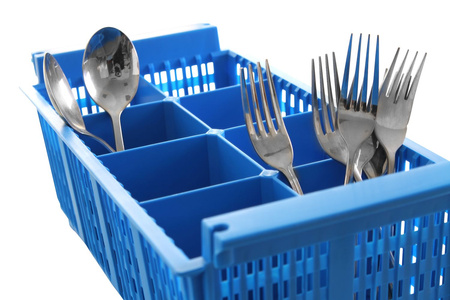 Pojemnik na sztućce z tworzywa, 8-częściowy HENDI 871102