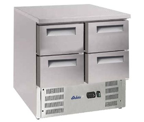 Stół chłodniczy z 4 szufladami i agregatem dolnym HENDI 236154