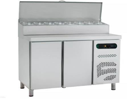 Zespolony stół do pizzy GN 1/1 ESSENZIAL LINE ETPZ-135 D