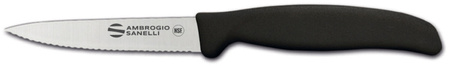 Ambrogio Sanelli Supra, nóż do obierania, ząbkowany 9 cm  | HENDI S683.009
