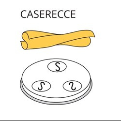 Matryca formująca do maszynki do makaronu PF80E i MPF8N CASERECCE - 9 x 5 mm