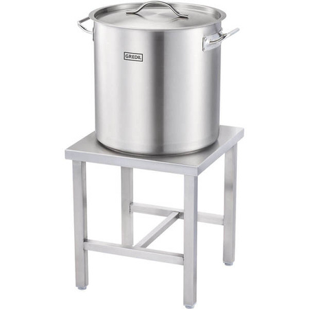 Tall pot with lid, steel, O 320 mm, V 25.7 l 011345 STALGAST