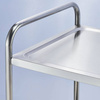 Stainless steel waiter's cart, 2-shelf STALGAST 661022