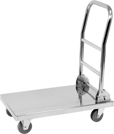 STAINLESS STEEL FOLDING PLATFORM CART | YG-09080