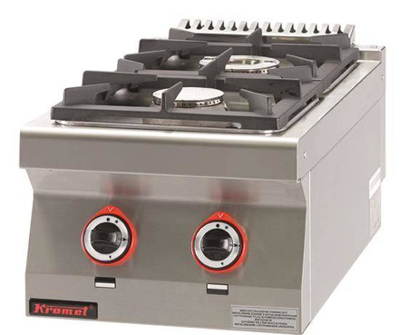 2-burner gas cooker 700.KG-2 Kromet