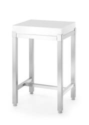 Kloc masarski z polietylenu z podstawą ze stali nierdzewnej, o wym. 5 HENDI 505144