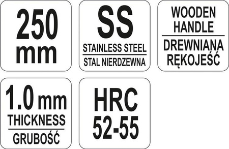 NÓŻ KOLEBKOWY 10" | YG-02248