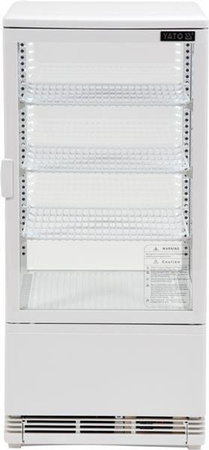 WITRYNA CHŁODNICZA 78L 42x38x96 BIAŁA