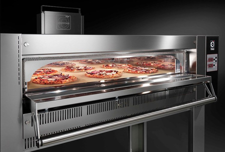Piec do pizzy Cuppone Giorgione | GR635/1D | gazowy | 6x36 cm | 18,5 kW | 1320x1480x810 mm