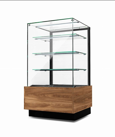 Witryna cukiernicza neutralna Dolce Visione  Neutro 700 | 700x670x1300 mm