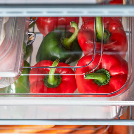 Szafa chłodnicza ze stali nierdzewnej na nóżkach, Frost, GN 2/1, V 460 l STALGAST 835622