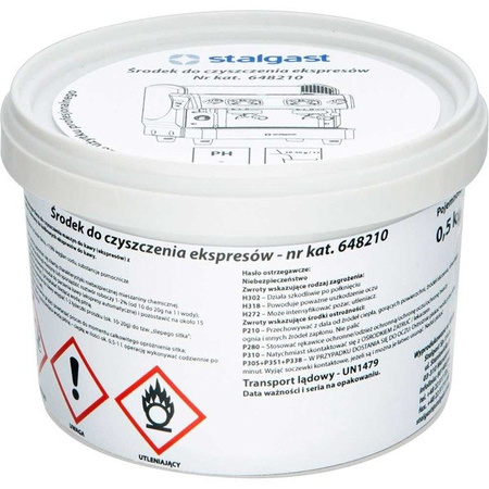 Coffee machine cleaner, M 0.5 kg 648210 STALGAST