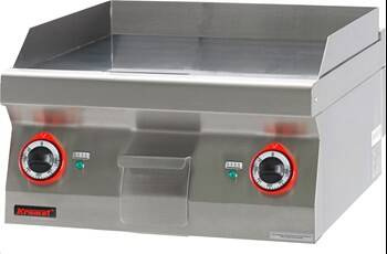 Płyta grillowa gładka 600 mm 8kW 700.PBE-600G Kromet