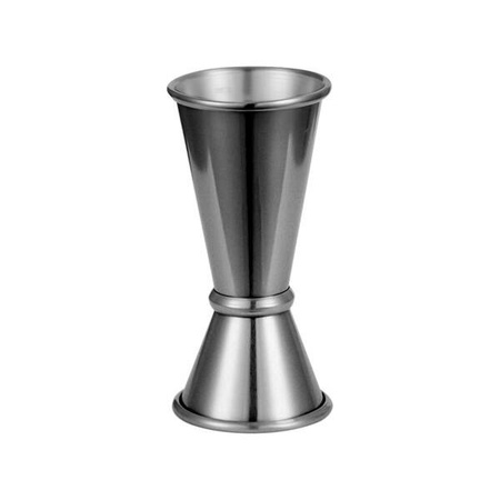 Miarka barmańska, dwustronna, jigger, czarna, V 0.025-0.05 l STALGAST 474307