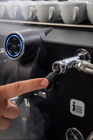 Ekspres kolbowy 3-grupowy | Lollo 3GR Black | kolor czarny | 5 kW