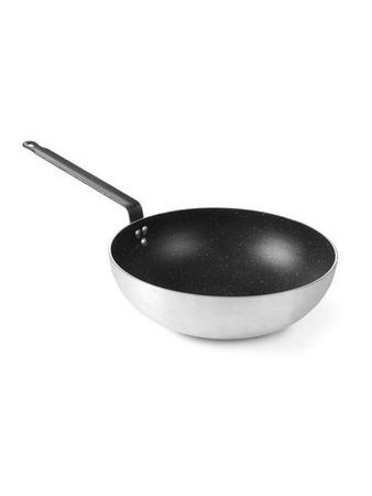 Aluminum Wok pan with marble non-stick coating - 32 HENDI 627747