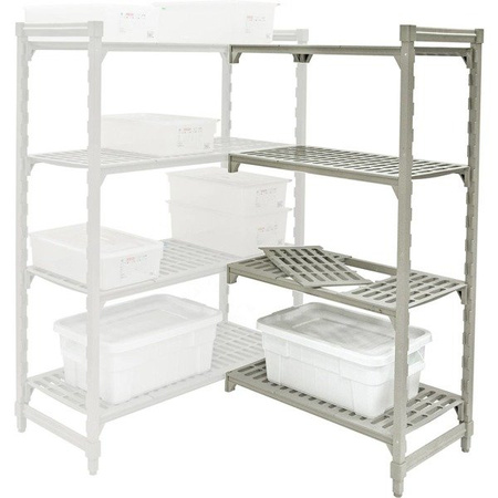 Stalgast corner rack 3660x530x1800 mm 683067