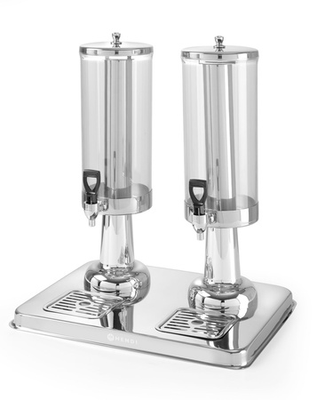 Dyspenser do soków kolumnowy - 2x3l HENDI 425435