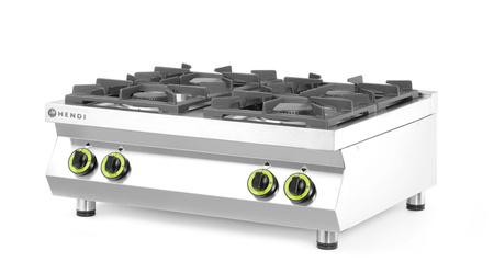 Kuchnia gazowa 4-palnikowa Kitchen Line, stołowa HENDI 227381